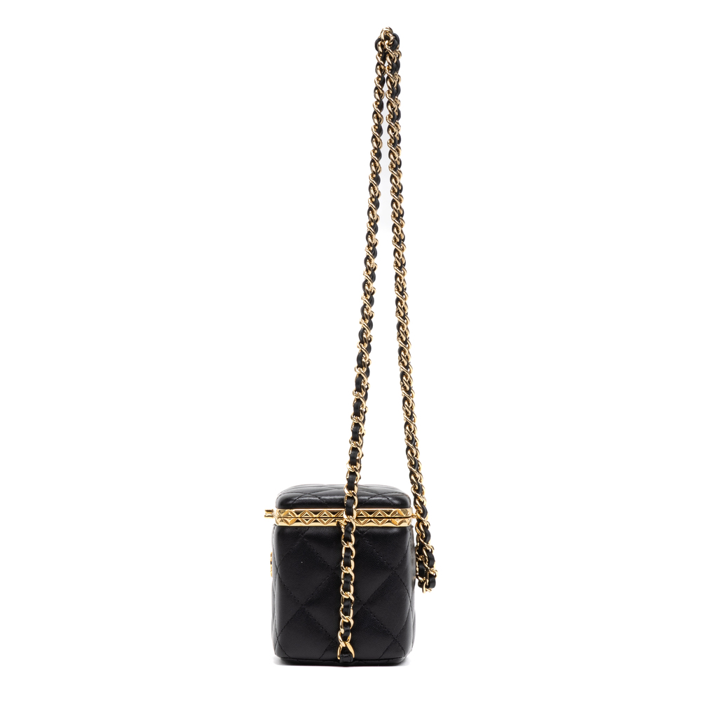 Chanel Lock Frame Vanity Case - Picture 4 of 12